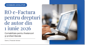 Cover articol RO e-Factura: cadrul aplicabil de la 1 iunie 2026