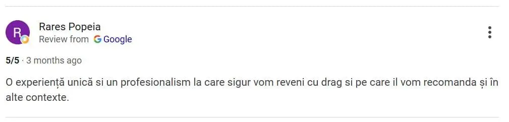 Testimonial Cristina Sterns Sterns Expert Accounting si Sterns Financial Advisor
